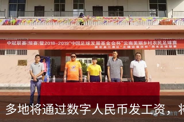 多地将通过数字人民币发工资，将可打击使用数字人民币的犯罪
