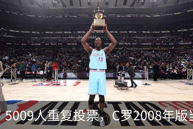 5009人重复投票，C罗2008年版当选史上最佳金球奖得主
